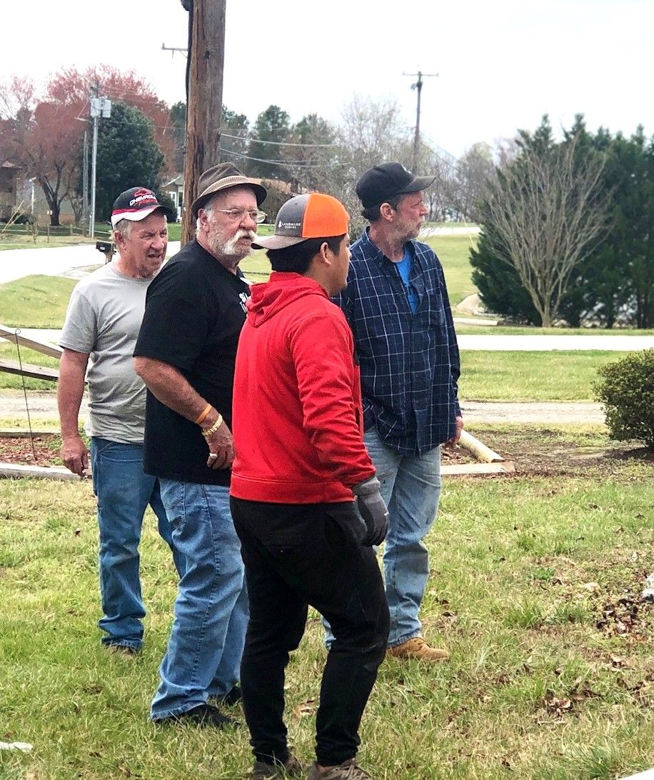 S&S Roofing crew installing a new shingle roof